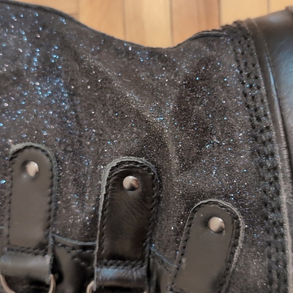 Sorel Tofino black glitter sparkle waterproof winter boots size 6 - Picture 7 of 12